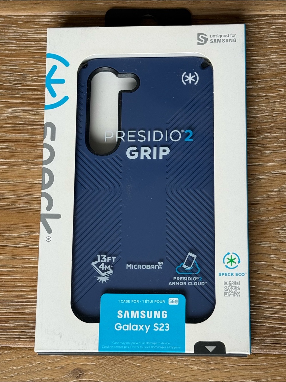 New Speck Presidio2 Grip Case for Samsung Galaxy S23 Navy Blue
